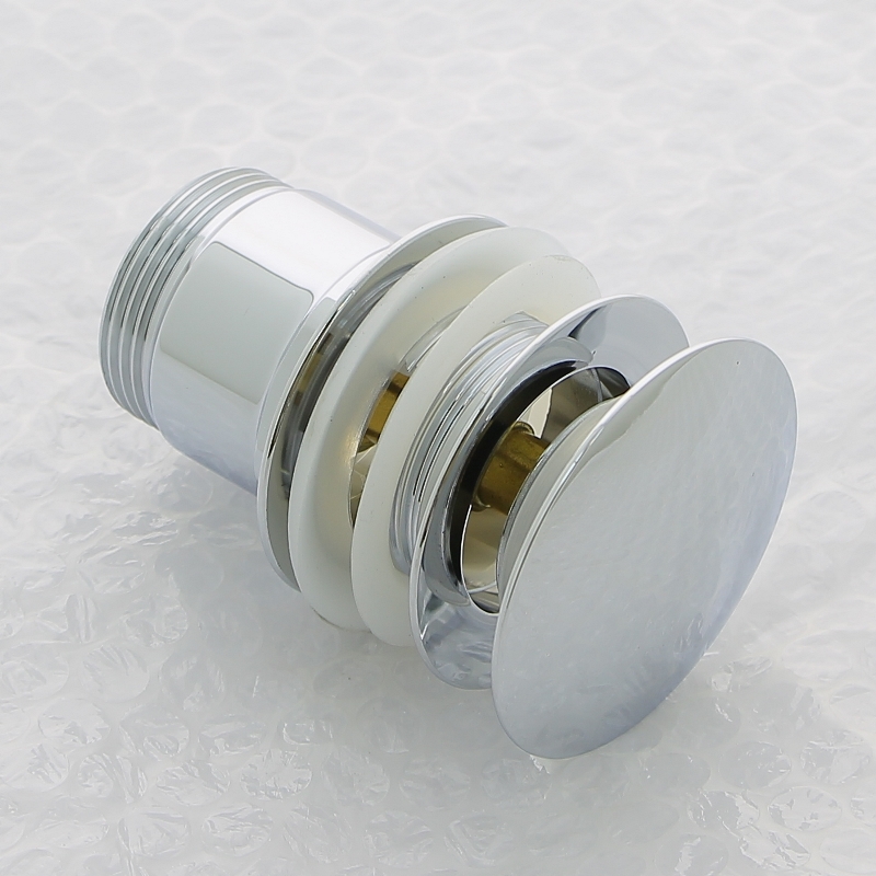 Выпуск 1"1/4 Click-clack с переливом, металл, большая пробка, хром Выпуск 1"1/4 Click-clack с переливом, металл, большая пробка, хром