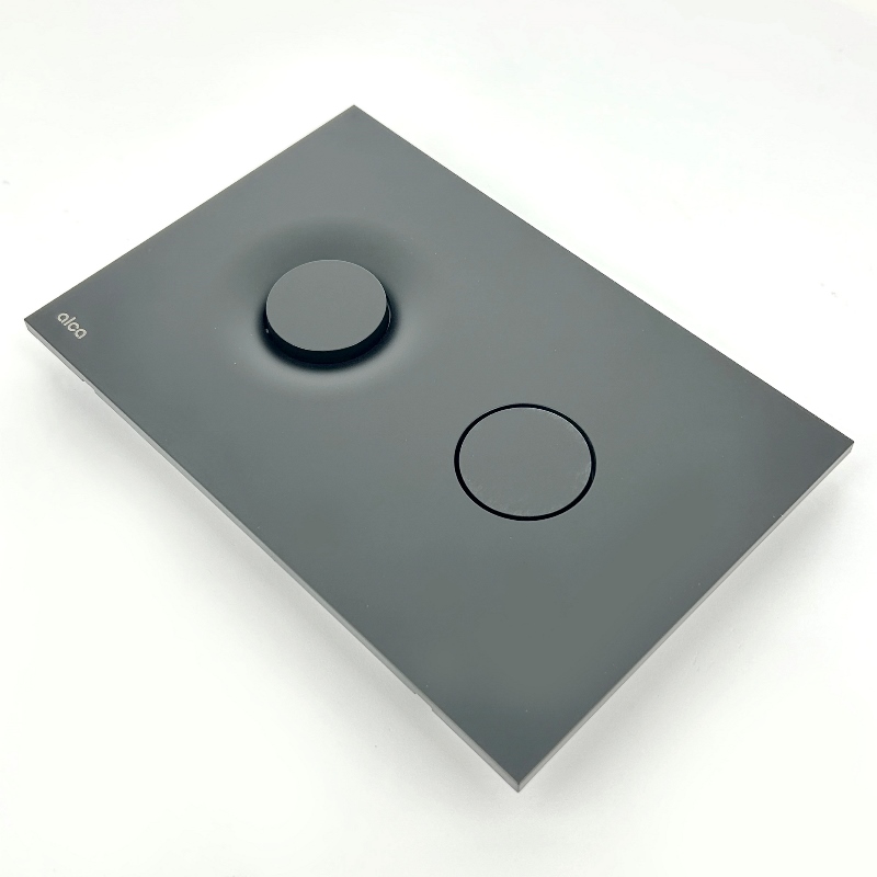 Кнопка смыва Alcaplast Dot.Dot, чёрный матовый Кнопка смыва Alcaplast Dot.Dot, чёрный матовый