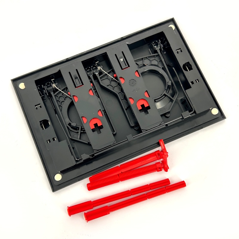 Кнопка смыва Alcaplast Dot.Dot, чёрный матовый Кнопка смыва Alcaplast Dot.Dot, чёрный матовый