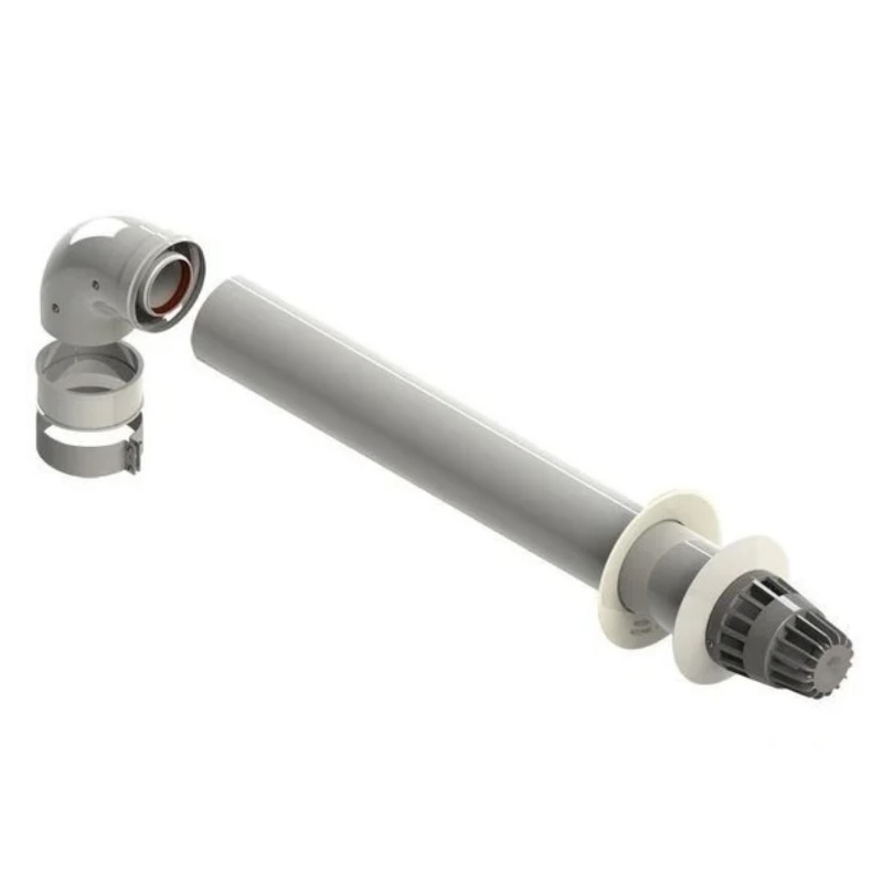 Комплект коаксиального дымоотвода Ariston, D=60/100, L=1 м Комплект коаксиального дымоотвода Ariston, D=60/100, L=1 м