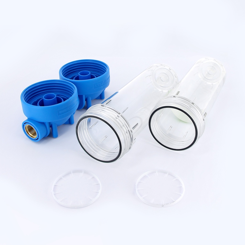 Колба фильтра двойная 10" DP DUO 3/4" 2P, SX / BX Колба фильтра двойная 10" DP DUO 3/4" 2P, SX / BX