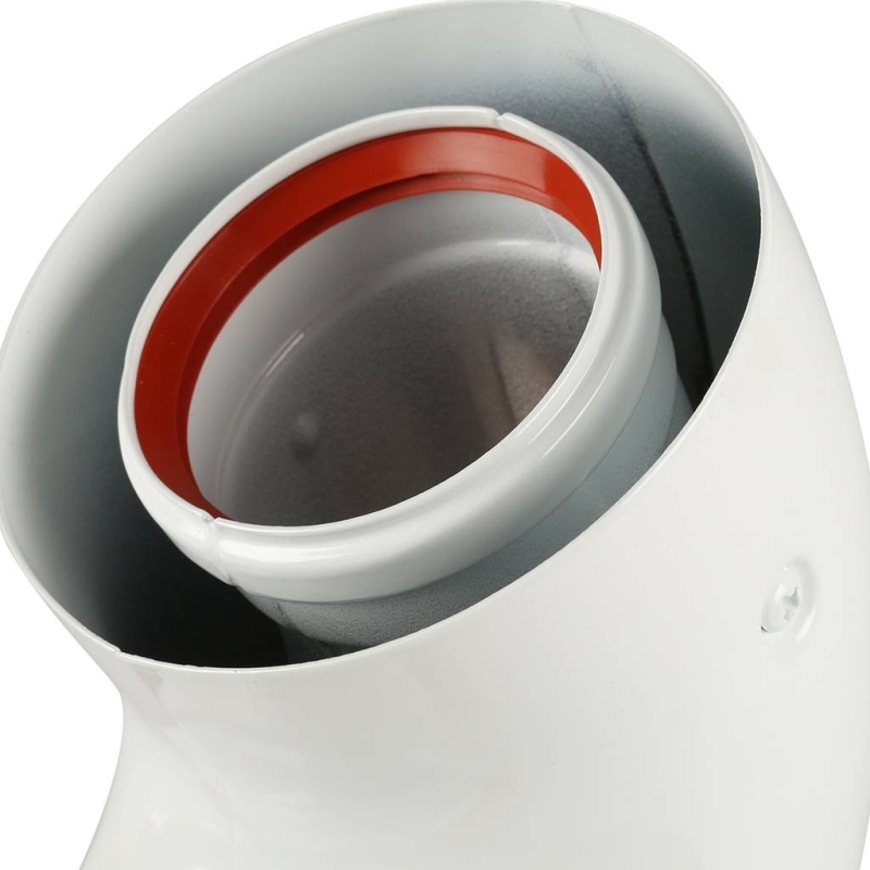Коаксиальный отвод 90' для всех котлов BAXI кроме ECO Classic / ECO Nova, диам. 60/100 мм Коаксиальный отвод 90' для всех котлов BAXI кроме ECO Classic / ECO Nova, диам. 60/100 мм
