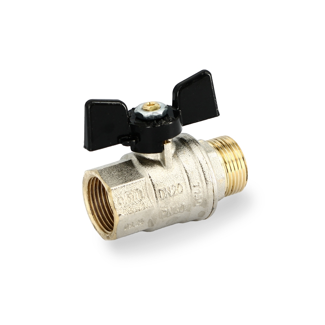 Кран НВ 3/4' бабочка OREGON серия 307 полный проход Кран НВ 3/4' бабочка OREGON серия 307 полный проход