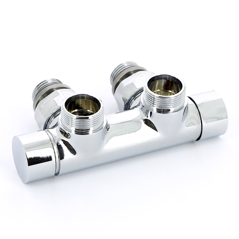 Узел ручной угловой с запорным клапаном без байпаса V48100BSB цвет хром Узел ручной угловой с запорным клапаном без байпаса V48100BSB цвет хром