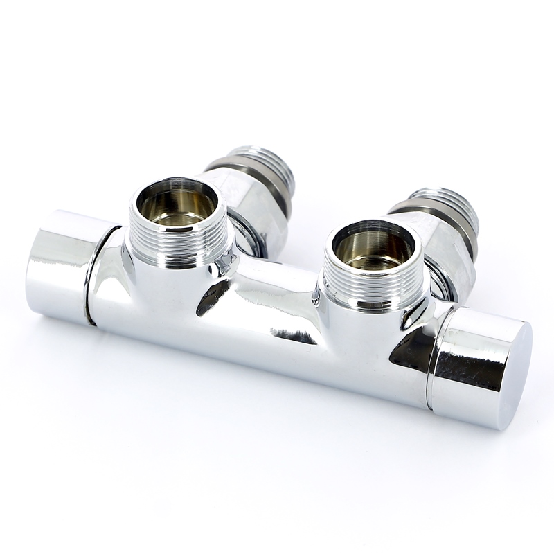 Узел ручной угловой с запорным клапаном без байпаса V48100BSB цвет хром Узел ручной угловой с запорным клапаном без байпаса V48100BSB цвет хром