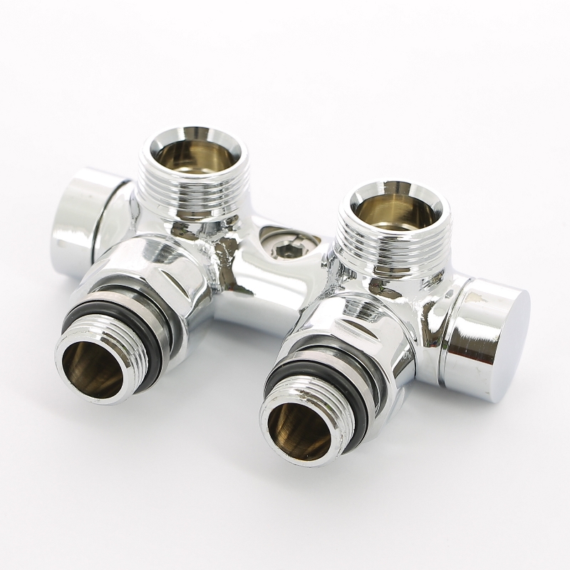 Узел ручной угловой 1/2" х 3/4" ЕК с запорным клапаном цвет хром Узел ручной угловой 1/2" х 3/4" ЕК с запорным клапаном цвет хром