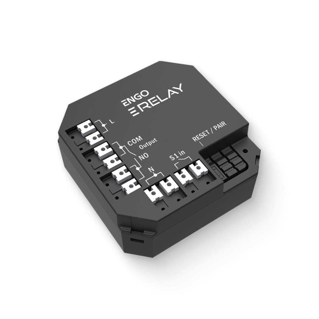 Реле ENGO модульное 12A сухой контакт, ZigBee Реле ENGO модульное 12A сухой контакт, ZigBee