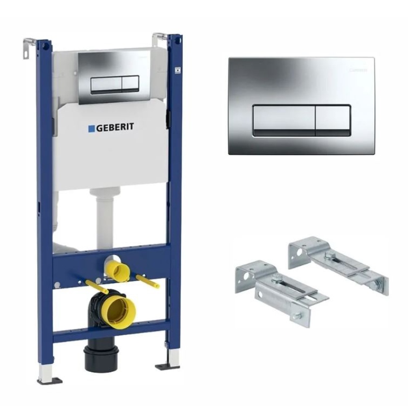 Кнопка смыва Geberit Delta50, хром Кнопка смыва Geberit Delta50, хром