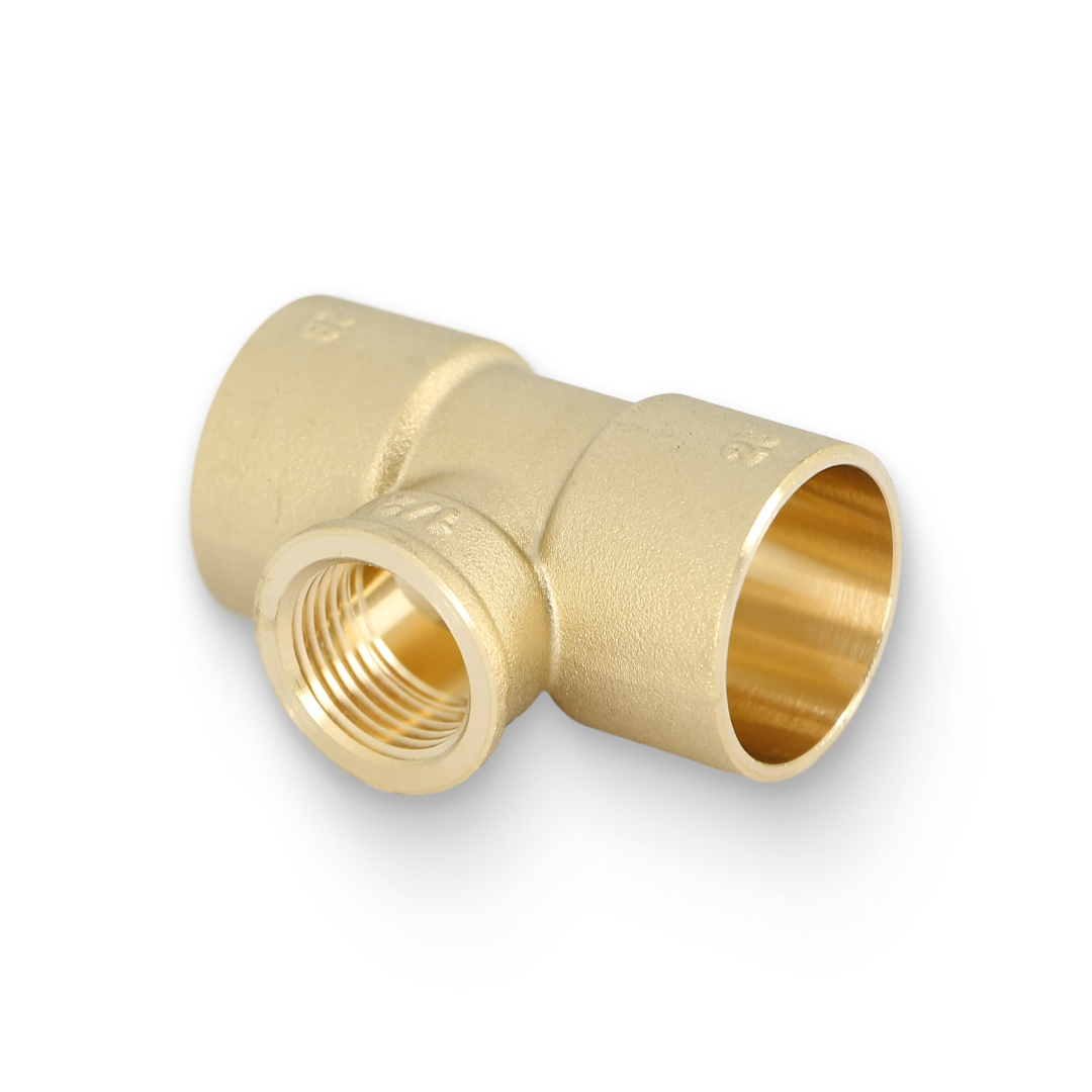Тройник В-пайка 28 х 1/2" (серия 94130G) Тройник В-пайка 28 х 1/2" (серия 94130G)