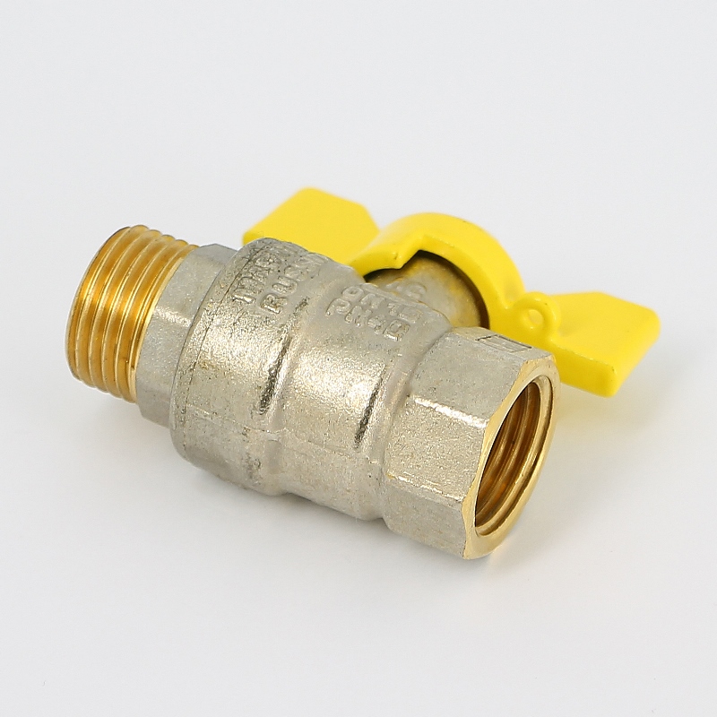 Кран НВ 1/2" газовый Pride, стандартный проход, бабочка Кран НВ 1/2" газовый Pride, стандартный проход, бабочка