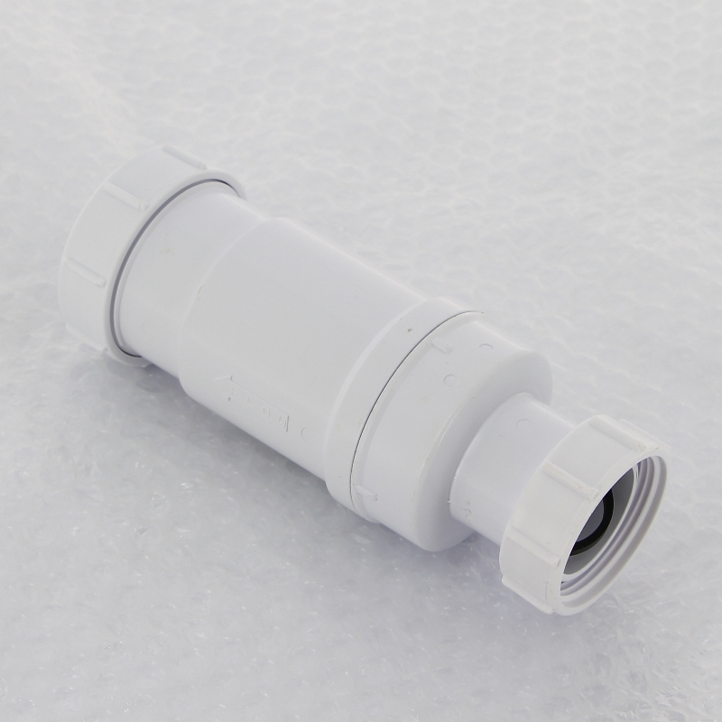 Клапан самозакрывающийся сливной ("сухой" сифон), вход 1 1/2" В, выход 50 мм, компрес., пакет Клапан самозакрывающийся сливной ("сухой" сифон), вход 1 1/2" В, выход 50 мм, компрес., пакет