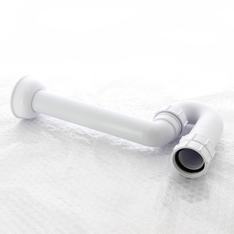 Сифон трубный 1 1/2" х 40 мм без вып. с отв. трубой 40 мм и отражателем, выход 40 мм Сифон трубный 1 1/2" х 40 мм без вып. с отв. трубой 40 мм и отражателем, выход 40 мм