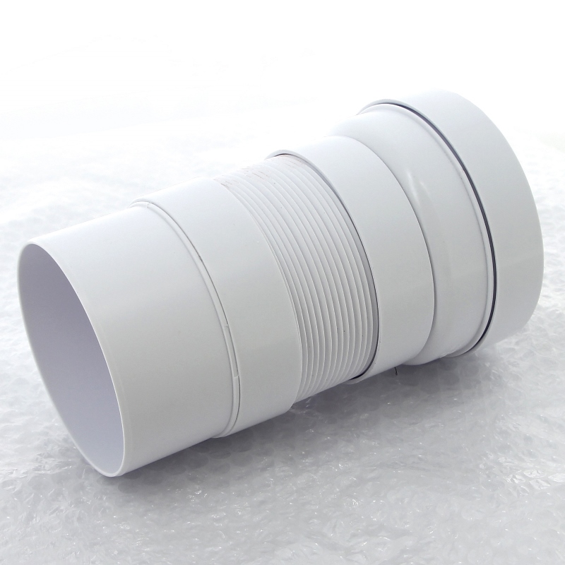 Труба фановая L=200-330 мм гофр., вход 97-107 мм, выход 110 мм Труба фановая L=200-330 мм гофр., вход 97-107 мм, выход 110 мм