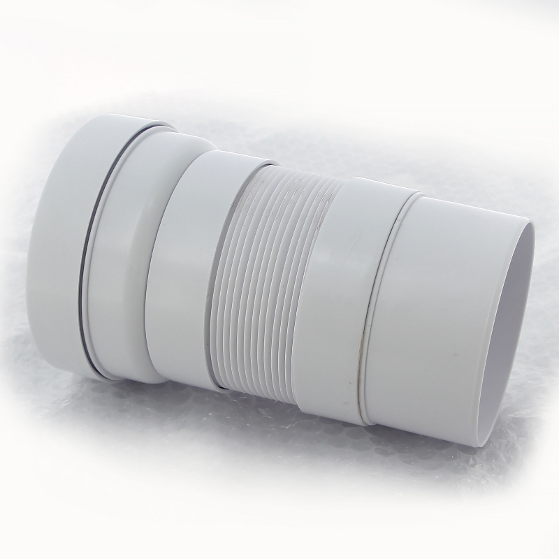 Труба фановая L=200-330 мм гофр., вход 97-107 мм, выход 110 мм Труба фановая L=200-330 мм гофр., вход 97-107 мм, выход 110 мм