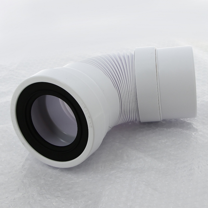 Труба фановая L=200-330 мм гофр., вход 97-107 мм, выход 110 мм Труба фановая L=200-330 мм гофр., вход 97-107 мм, выход 110 мм