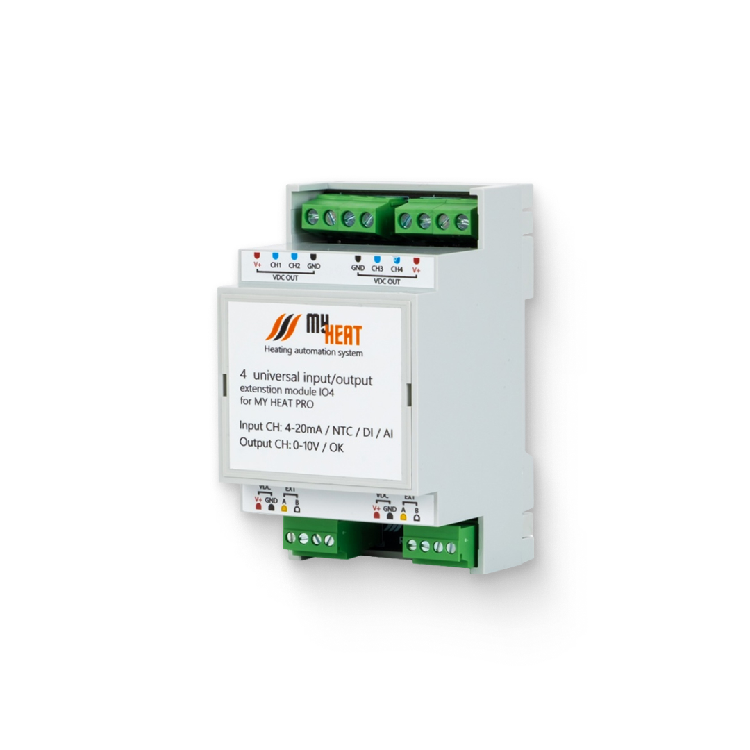 Блок расширения MyHeat IO4 Блок расширения MyHeat IO4