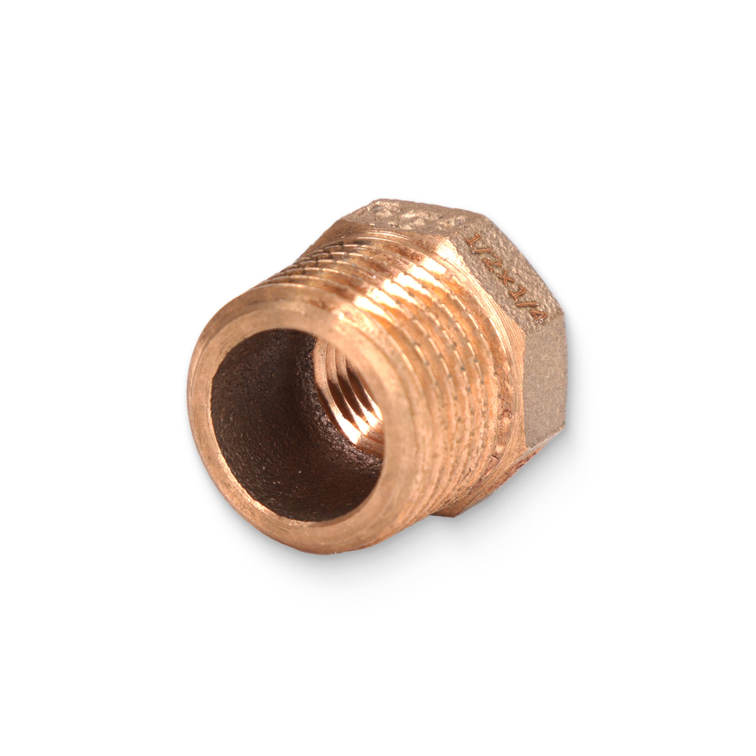 Футорка Aurline НВ 1/2" х 1/4", бронза Футорка Aurline НВ 1/2" х 1/4", бронза