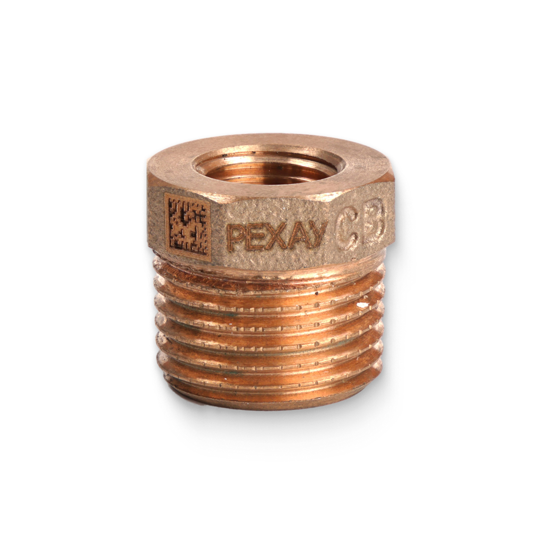 Футорка Aurline НВ 1/2" х 1/4", бронза Футорка Aurline НВ 1/2" х 1/4", бронза