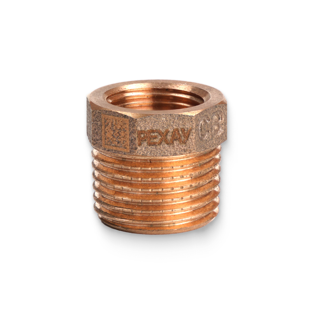 Футорка Aurline НВ 1/2" х 3/8", бронза Футорка Aurline НВ 1/2" х 3/8", бронза
