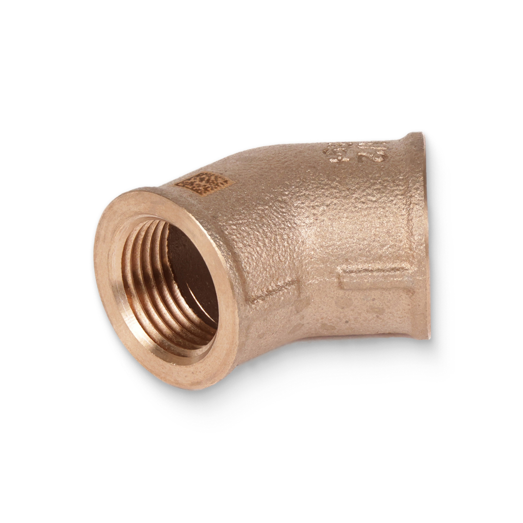 Угол 45° Aurline ВВ 1/2", бронза Угол 45° Aurline ВВ 1/2", бронза