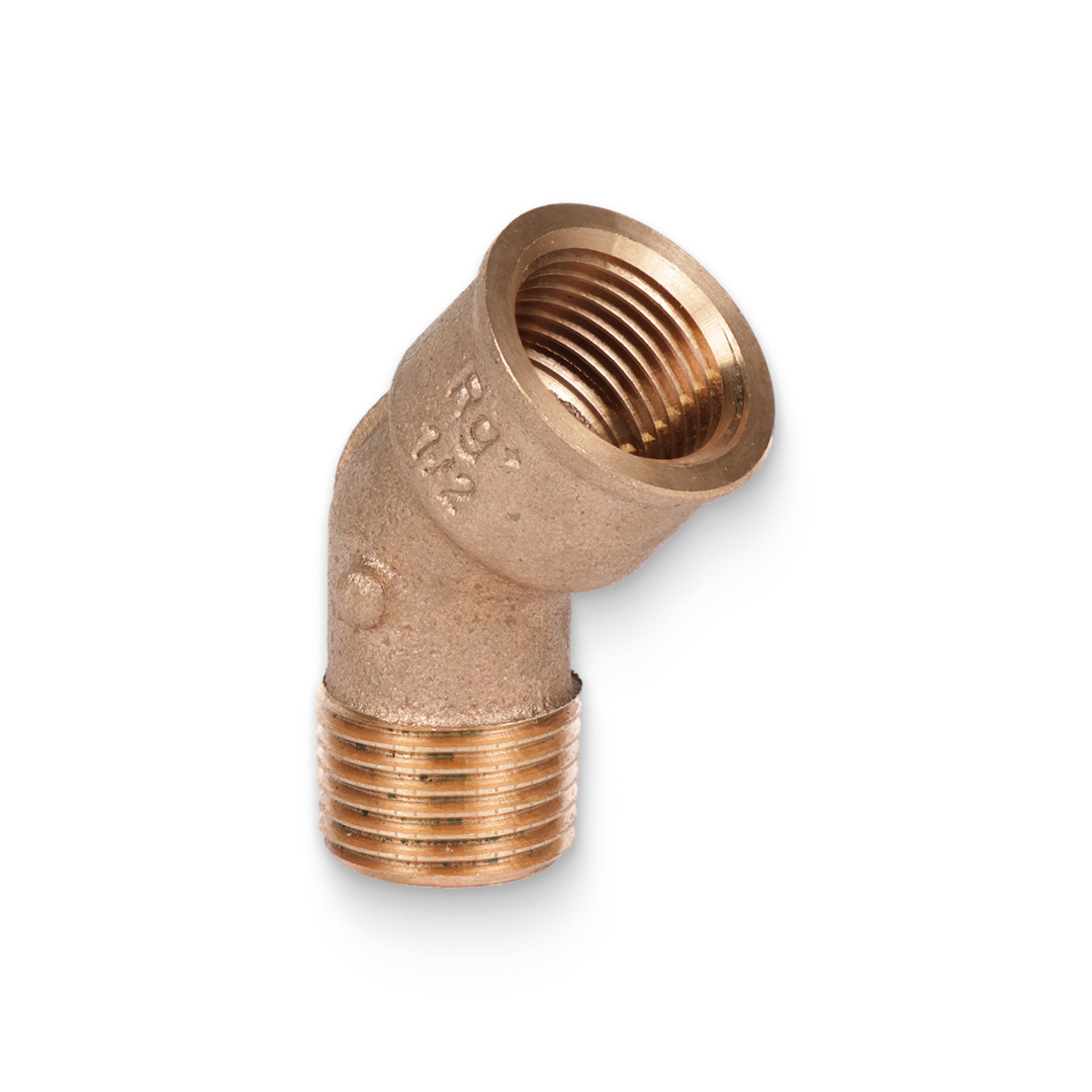 Угол 45° Aurline НВ 1/2", бронза Угол 45° Aurline НВ 1/2", бронза