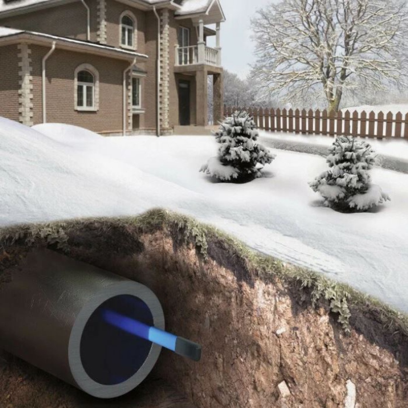 Кабель греющий Freezstop Inside 16 м (10 Вт/м) внутри трубы Кабель греющий Freezstop Inside 16 м (10 Вт/м) внутри трубы