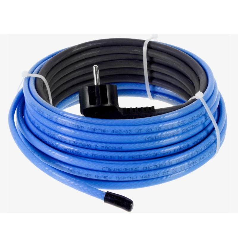 Кабель греющий Freezstop Inside 16 м (10 Вт/м) внутри трубы Кабель греющий Freezstop Inside 16 м (10 Вт/м) внутри трубы