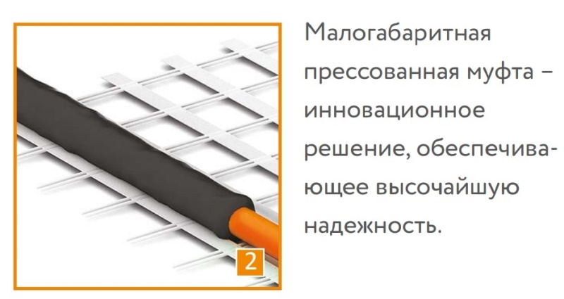 Мат греющий двужил. Теплолюкс ProfiMat 360 Вт (0,5 х 4 м) в комплекте с гофротрубкой Мат греющий двужил. Теплолюкс ProfiMat 360 Вт (0,5 х 4 м) в комплекте с гофротрубкой