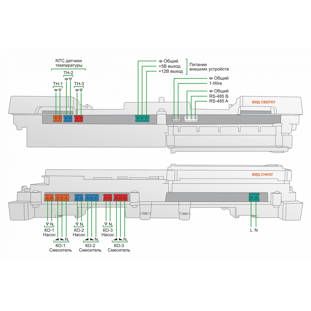 Блок расширения EX-108 для Climatic.V2 Блок расширения EX-108 для Climatic.V2