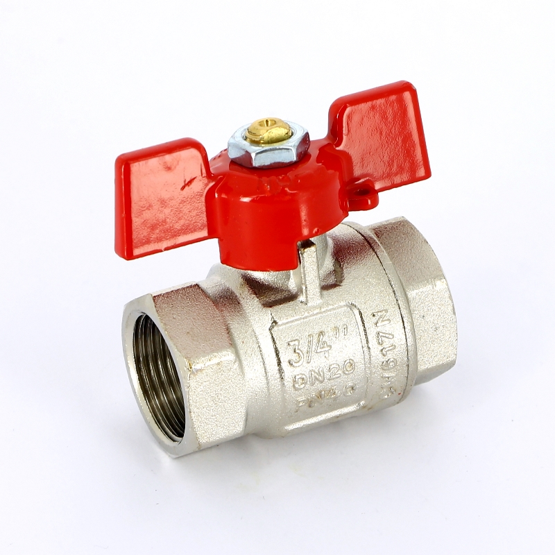 Кран ВВ 3/4" полнопроходной, бабочка ETALON Кран ВВ 3/4" полнопроходной, бабочка ETALON