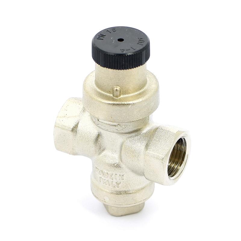 Редуктор давления 1/2" В 1-4 бар PN15 COMPACT никел. Редуктор давления 1/2" В 1-4 бар PN15 COMPACT никел.