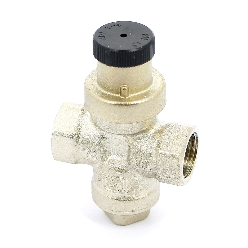 Редуктор давления 1/2" В 1-4 бар PN15 COMPACT никел. Редуктор давления 1/2" В 1-4 бар PN15 COMPACT никел.