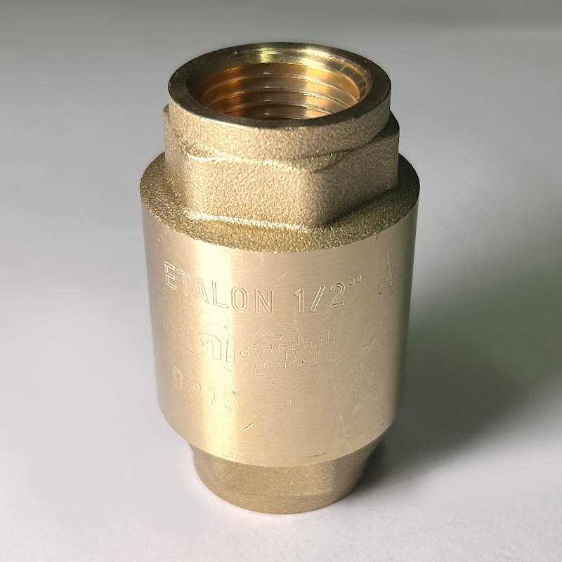 Клапан обратный BВ 1/2" ETALON пружинный с металлическим затвором Клапан обратный BВ 1/2" ETALON пружинный с металлическим затвором