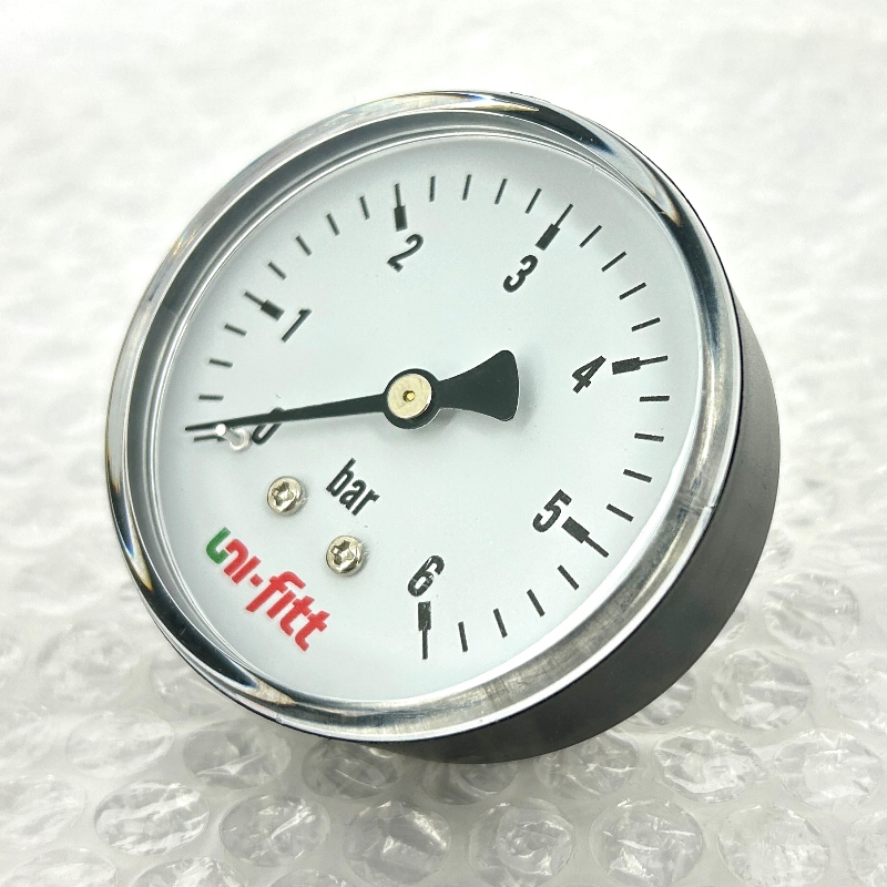 Манометр аксиальный 6 бар, диаметр 63 мм, 1/4"Н Манометр аксиальный 6 бар, диаметр 63 мм, 1/4"Н