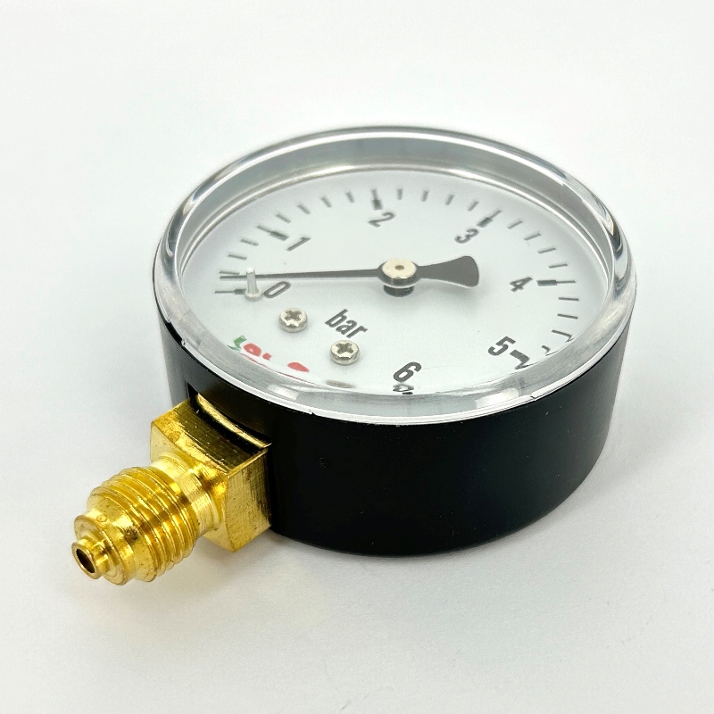 Манометр радиальный 6 бар, диаметр 63 мм, 1/4"Н Манометр радиальный 6 бар, диаметр 63 мм, 1/4"Н