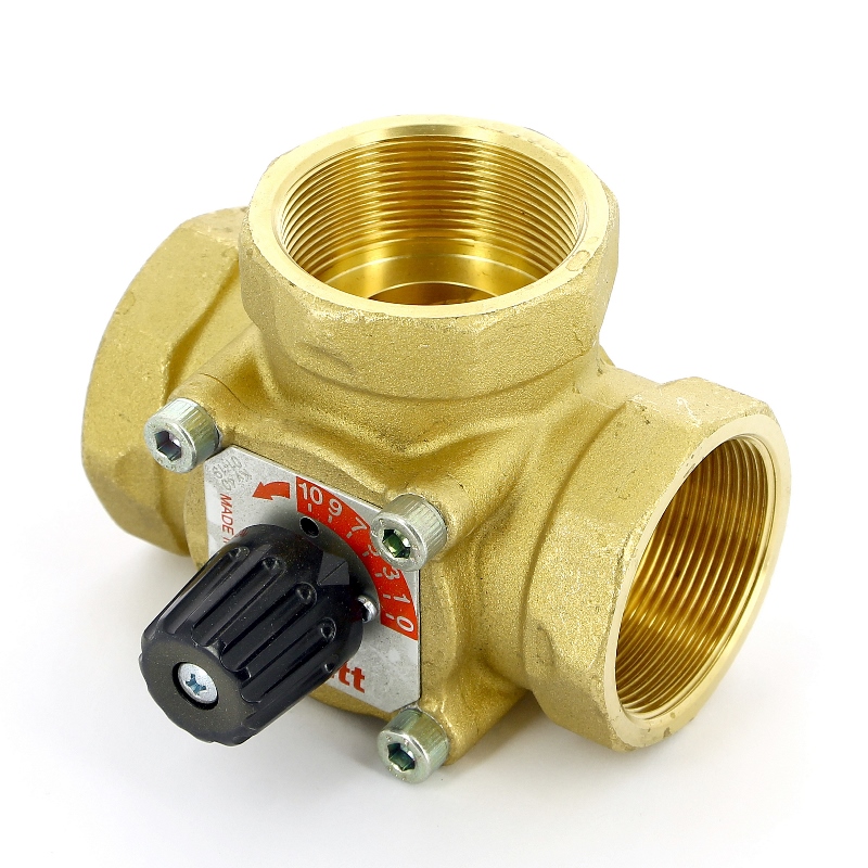 Клапан В 3/4" трёхходовой смесительный Kvs 10 Клапан В 3/4" трёхходовой смесительный Kvs 10