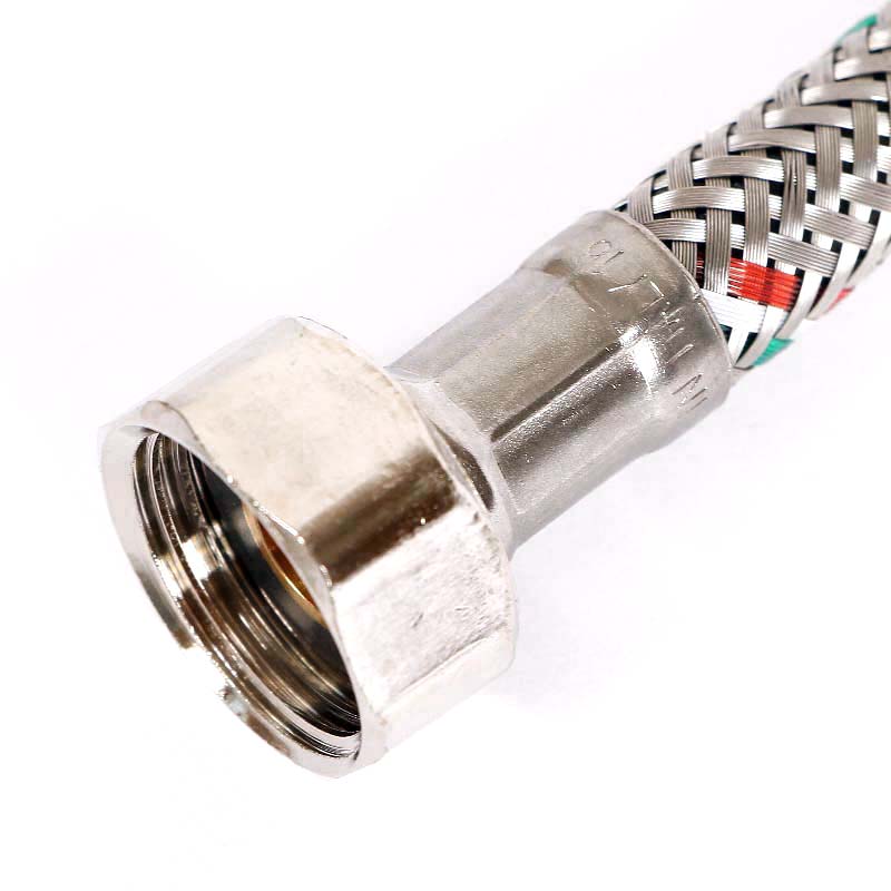 Гибкая подводка ВВ 1/2", 200 см, DN 8, оплётка из нерж. стали Гибкая подводка ВВ 1/2", 200 см, DN 8, оплётка из нерж. стали