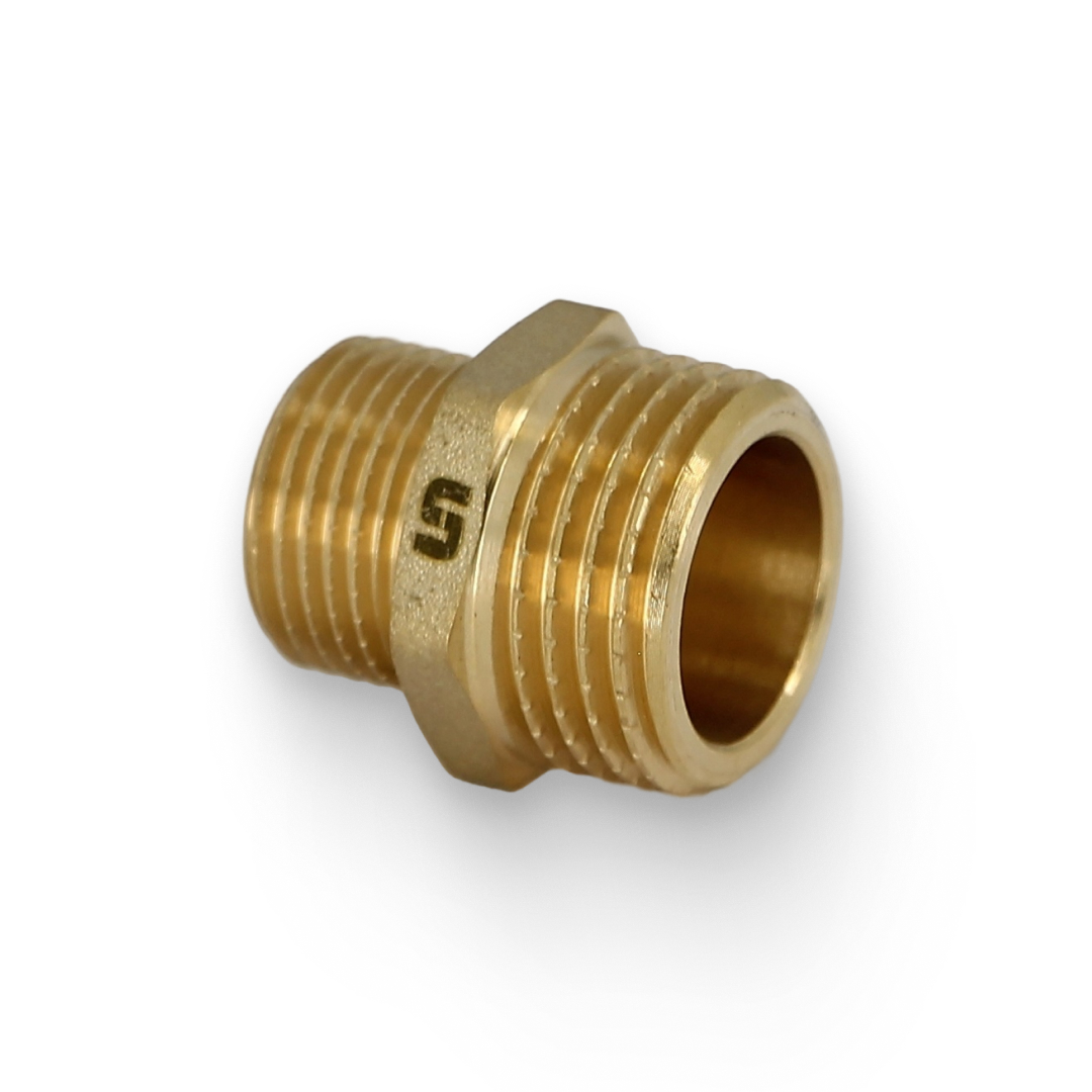 Ниппель 1/2" х 3/8" Ниппель 1/2" х 3/8"
