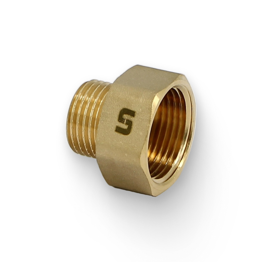 Переходник НВ 1/2" х 3/4" Переходник НВ 1/2" х 3/4"