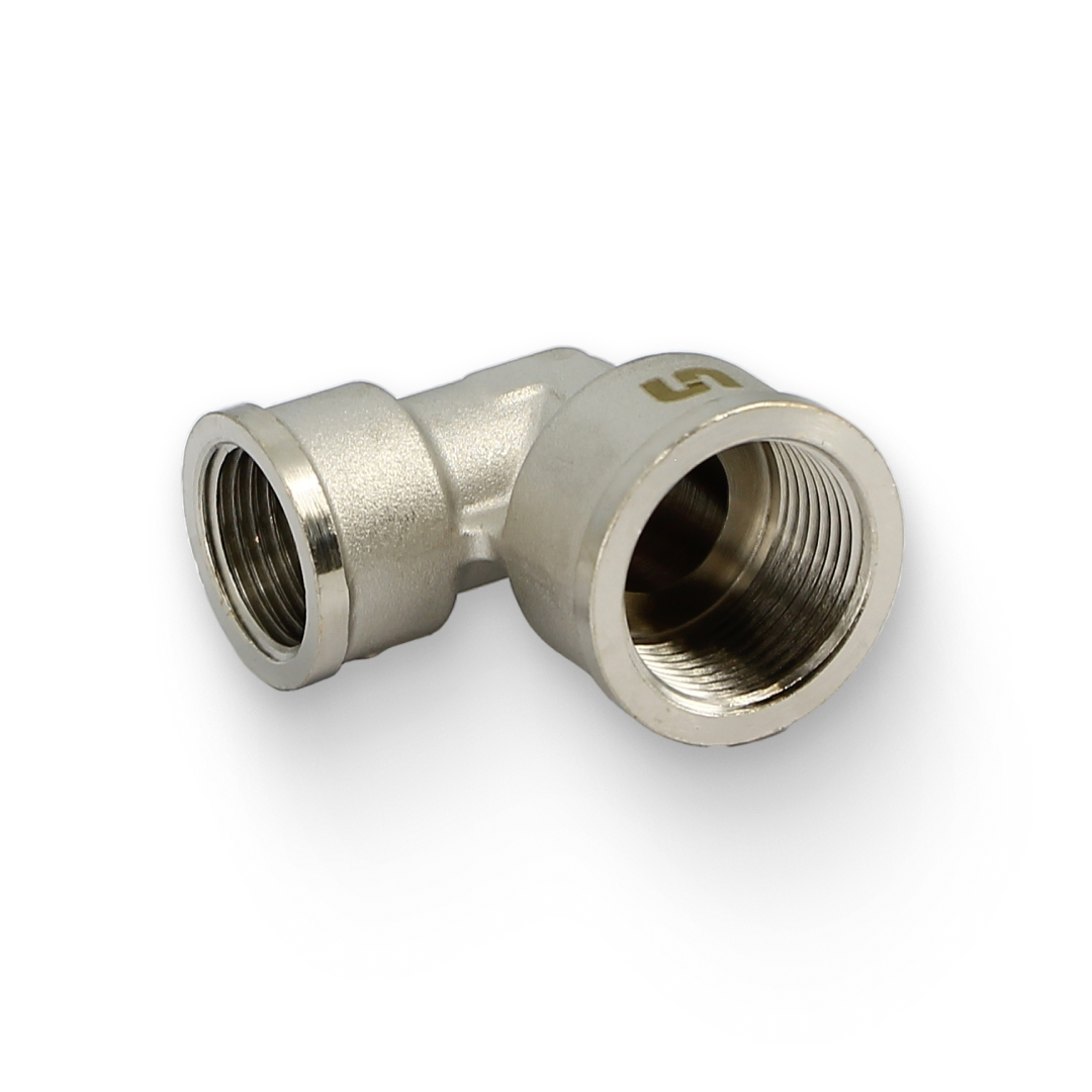 Угол ВВ 3/4" x 1/2", никелированный Угол ВВ 3/4" x 1/2", никелированный