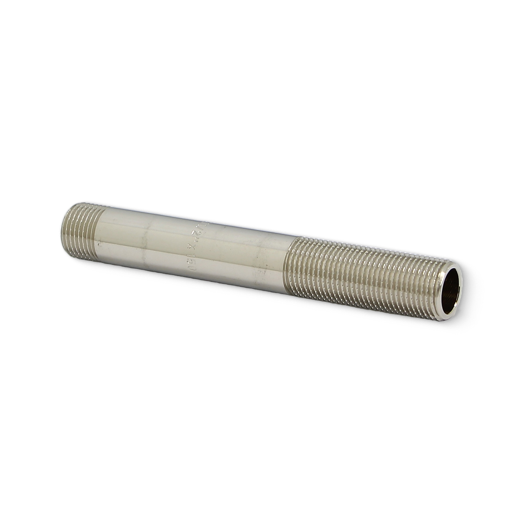 Сгон 1/2" х 150 мм, никелированный Сгон 1/2" х 150 мм, никелированный