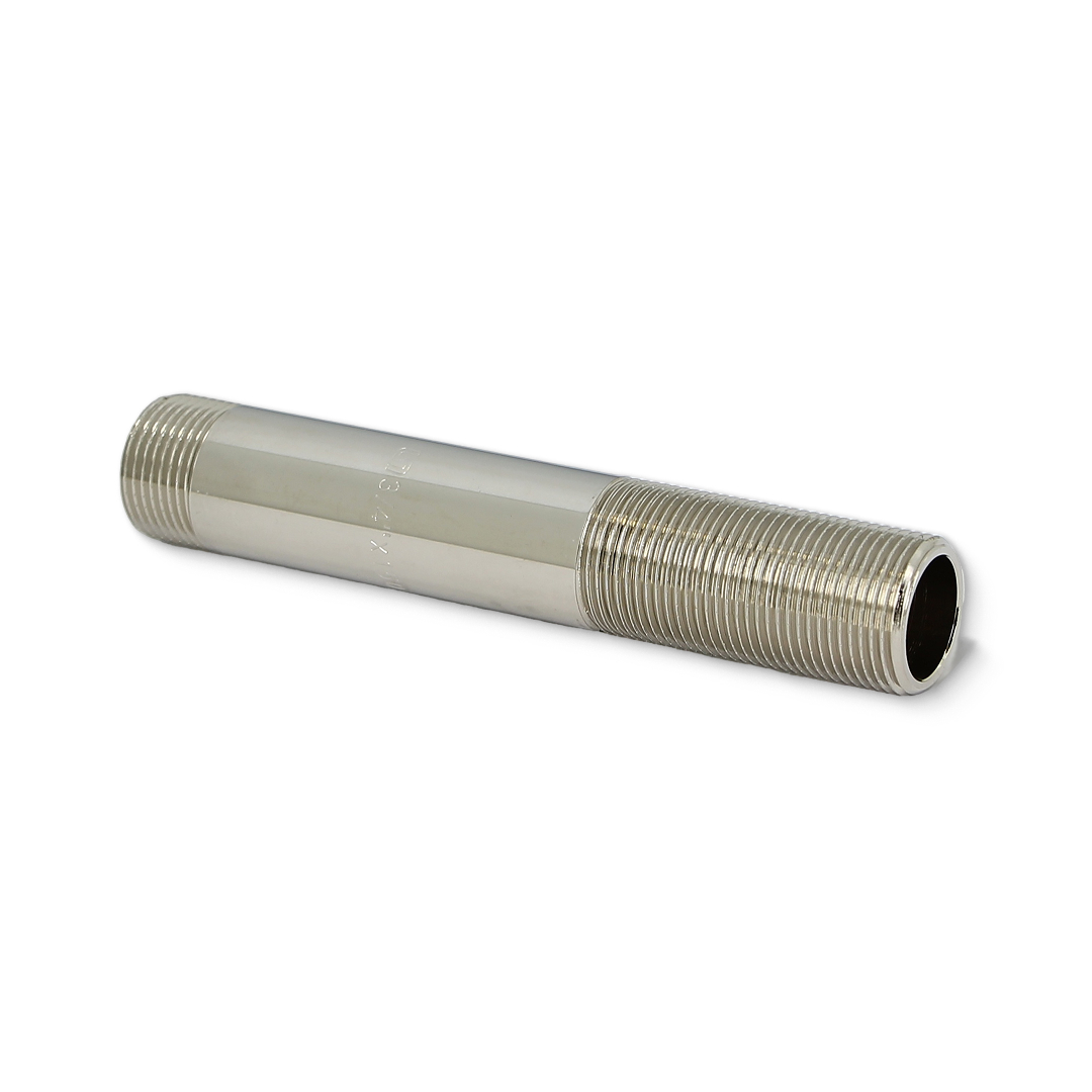 Сгон 3/4" х 150 мм, никелированный Сгон 3/4" х 150 мм, никелированный