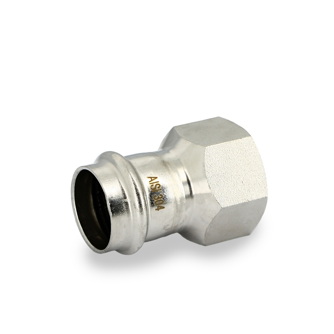 Муфта пресс-В 28 х 1", нержавеющая сталь Муфта пресс-В 28 х 1", нержавеющая сталь