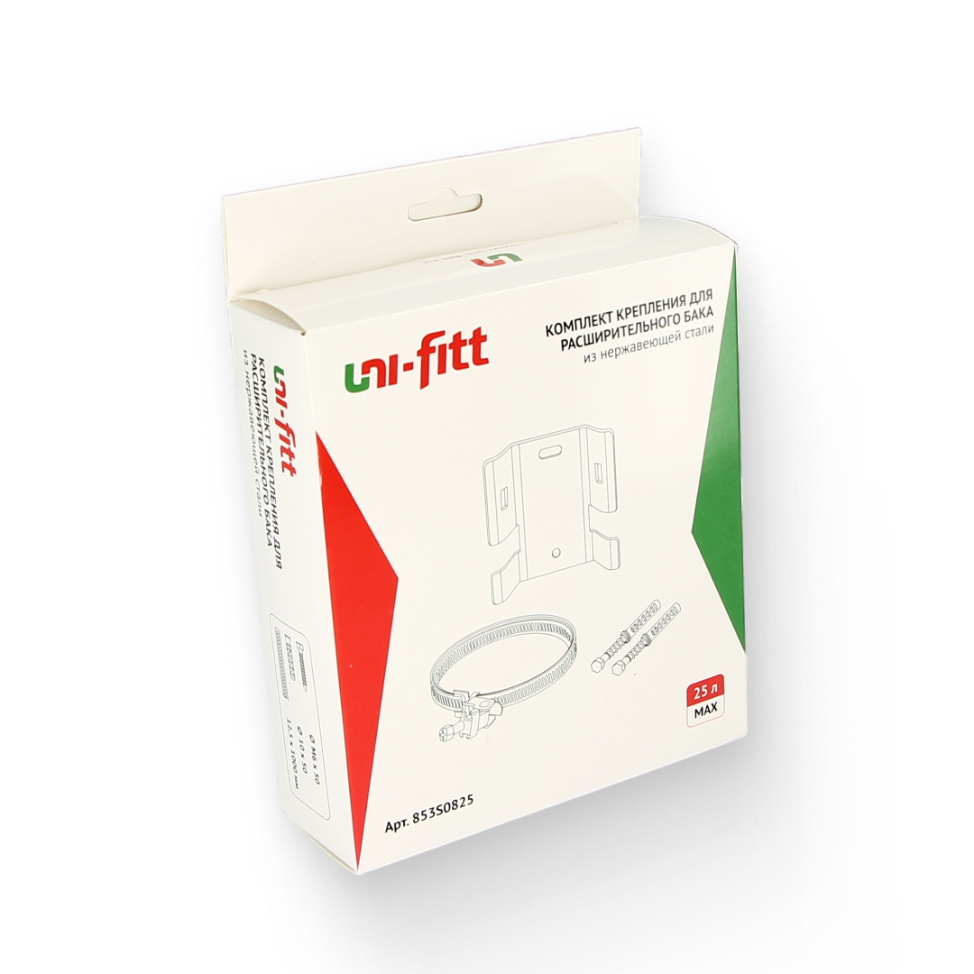 Комплект крепления для расширительных баков 8-25 л, нержавеющая сталь Комплект крепления для расширительных баков 8-25 л, нержавеющая сталь