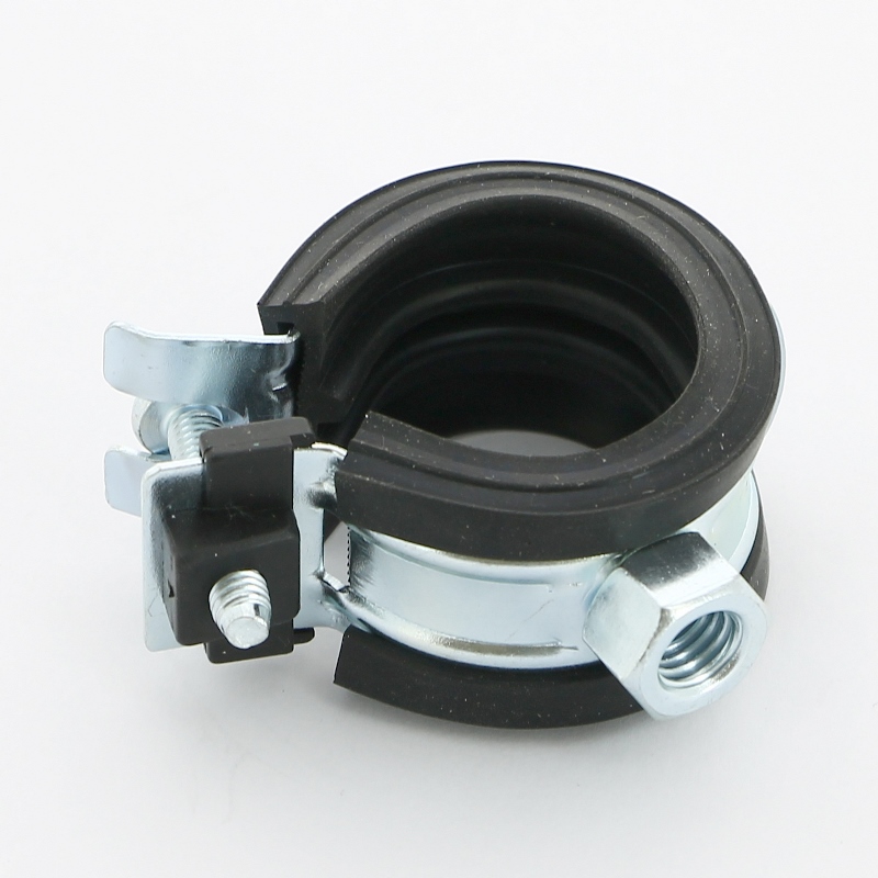 Хомут KSB1 М8 3/4" (25-28 мм) 1 винт. с уплотн. epdm, быстрый замок Хомут KSB1 М8 3/4" (25-28 мм) 1 винт. с уплотн. epdm, быстрый замок