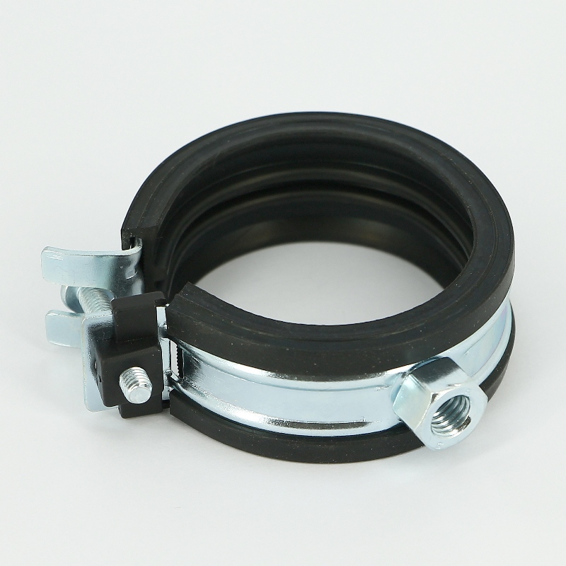 Хомут KSB1 М8 1 1/2" (48-51 мм) 1 винт. с уплотн. epdm, быстрый замок Хомут KSB1 М8 1 1/2" (48-51 мм) 1 винт. с уплотн. epdm, быстрый замок