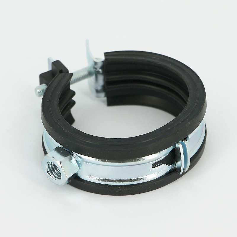 Хомут KSB1 М8 1 1/2" (48-51 мм) 1 винт. с уплотн. epdm, быстрый замок Хомут KSB1 М8 1 1/2" (48-51 мм) 1 винт. с уплотн. epdm, быстрый замок