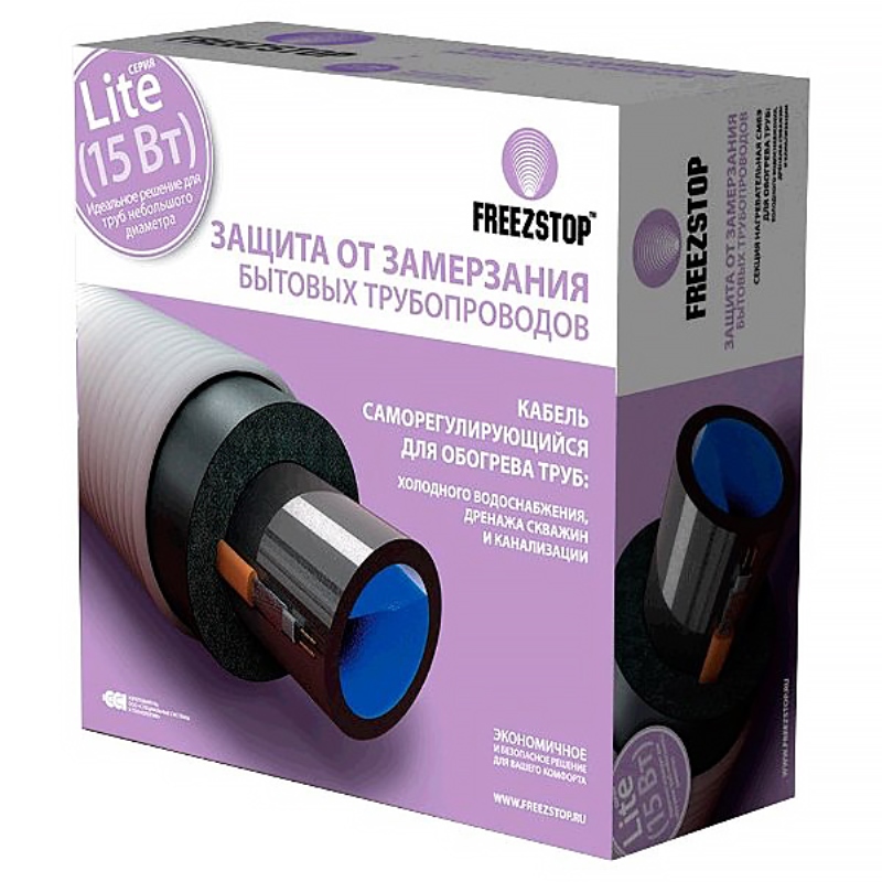 

Кабель греющий Freezstop Lite ССТ 7 м (15 Вт/м) под изоляцию 4305110615000007