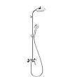 Душевая система HG Crometta Showerpipe 160 1jet, белый/хром