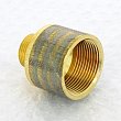 Переходник круглый НВ 3/4" x 11/4" бронза